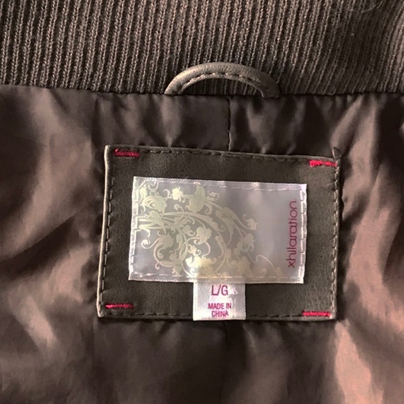 Leather-look jacket in a great taupe color - Picture 4 of 7
